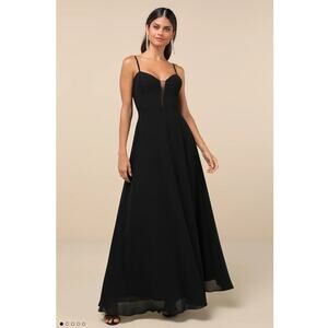 Elegant Black Evening Gown